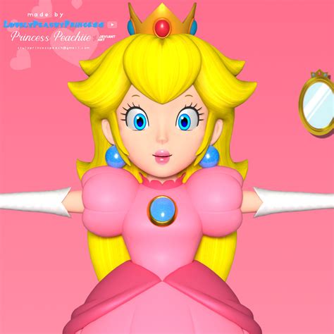 princess peach 3d model|Peach 3D Models for Free .